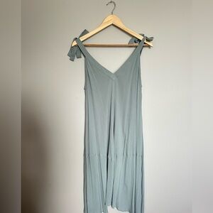 Sage Green Sleeveless Dress